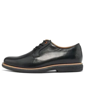 City Groove Derby Boots “Black Orange”