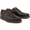 City Groove Derby Boots “Dark Brown Orange”