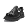 Clairemont Way Fisherman Sandals “Black Nubuck”