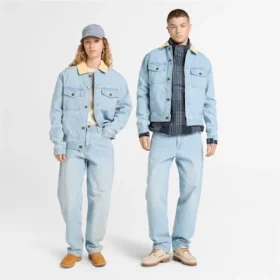 Corduroy Collared Denim Jacket