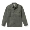Double Patched Pockets Shirt “Olive Green”