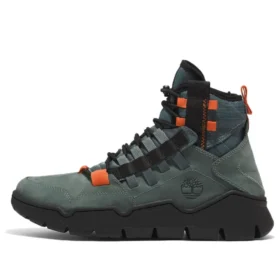 Earhkeepers by Rburn Timberloop Utility Boots “Green Nubuck”