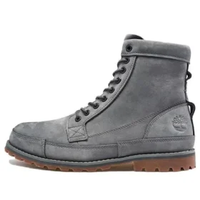 Earthkeeper Original Leather 6 Inch Boots “Dark Grey Nubuck”