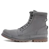 Earthkeeper Original Leather 6 Inch Wide Fit Boots “Dark Grey Nubuck”