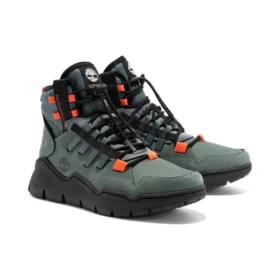 Earthkeepers by Rburn Timberloop Utility Boots “Green Nubuck”