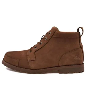 Earthkeepers Leather Chukka Wide Fit Boots “Medium Brown Nubuck”