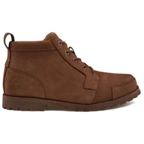Earthkeepers Leather Chukka Wide Fit Boots “Medium Brown Nubuck”