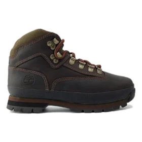Euro Hiker Ankle Boots “Brown”
