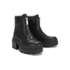 Everleigh Front-Zip Boot “Black Nubuck”