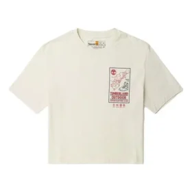 Graphic Crop T-Shirt “White”