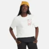 Graphic Crop T-Shirt “White”