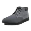 Graydon Leather Chukka Wide-Fit Boots “Grey”