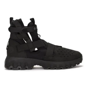 Greenstride Edge Lace Up Boot Sandals “Black”