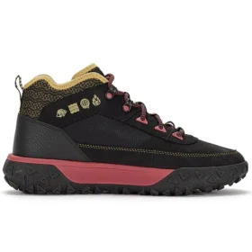 Greenstride Motion 6 Low Lace Hiking Sneakers “Black”