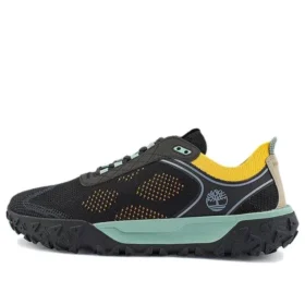 Greenstride Motion 6 Low Lace Sneakers “Black Mesh”