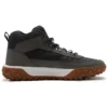 Greenstride Motion 6 Mid Fabric and Leather Waterproof Boots “Black”