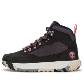 Greenstride Motion 6 Mid Fabric and Leather Waterproof Hiking Boot “Black”
