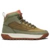 GreenStride Motion 6 Waterproof Hiking Boots “Deep Green Nubuck”