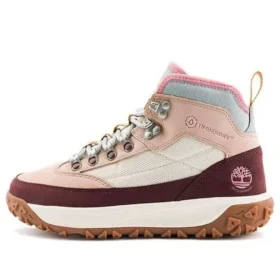 Greenstride Motion 6 Waterproof Mid Boots “Pink”
