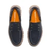 Greenstride Originals Ultra Leather Boat Shoes “Blue”