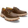 Greenstride Originals Ultra Leather Boat Shoes “Dark Brown”
