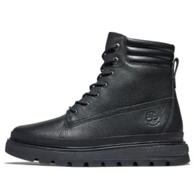 Greenstride Ray City 6 Inch Waterproof Boot “Black Full Grain”