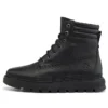 Greenstride Ray City 6 Inch Waterproof Wide Fit Boot “Black Full Grain”