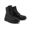 Greenstride Ray City 6 Inch Waterproof Wide Fit Boot “Black Full Grain”