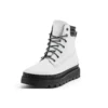 Greenstride Ray City Waterproof Wide Fit Boot “White Full Grain”