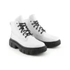 Greyfield Leather Boots “White Full Grain”