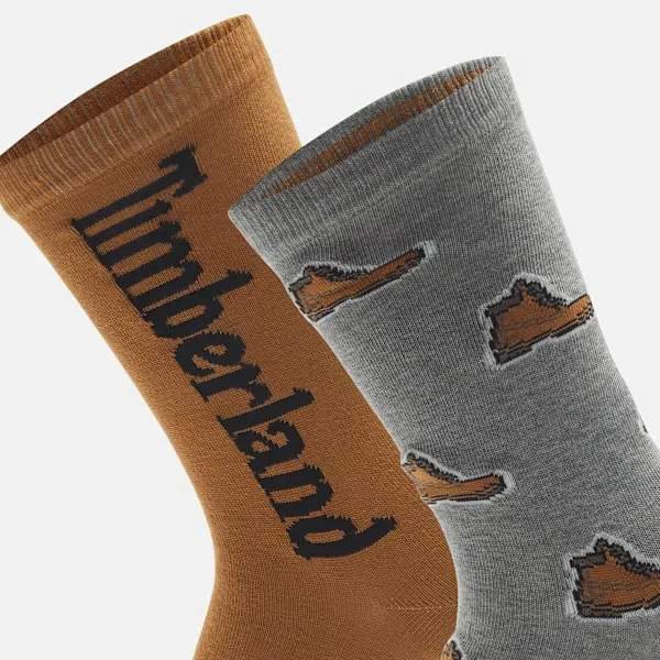 Hampshire 2-Pack Print Crew Sock Hampshire 2-Pack Print Crew Sock