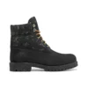 Heritage 6 Inch Boot “Black Nubuck with Camo”