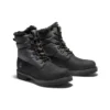 Heritage 6 Inch Premium Puffer Waterproof Boots “Black with Black Fur”