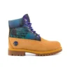 Heritage 6 Inch Waterproof Boot “Wheat Nubuck with Print”