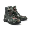 Heritage 6 Inch Waterproof Boots “Black Floral Nubuck”