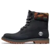 Heritage 6 Inch Waterproof Boots “Black Nubuck with Camo”