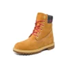 Heritage 6 Inch Waterproof Boots “Wheat Nubuck with Pink Teal Plaid”