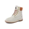 Heritage 6 Inch Waterproof Boots “White Nubuck”