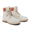 Heritage 6 Inch Waterproof Boots “White Nubuck”