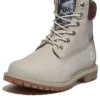 Heritage 6 Inch Waterproof Wide Fit Boots “Beige Nubuck with Camo”
