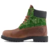 Heritage Black Pioneers 6 Inch Waterproof Boots “Medium Brown Full Grain”
