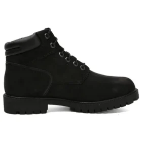 Heritage Casual Walking Wide-Fit Boots “Black Nubuck “