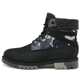 Heritage EK+ 6 Inch Waterproof Wide-Fit Boot “Black Camouflage”