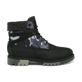 Heritage EK+ 6 Inch Waterproof Wide-Fit Boot “Black Camouflage”