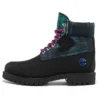 Heritage NL Sky 6 Inch Waterproof Boots “Black Nubuck with Print”