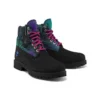 Heritage NL Sky 6 Inch Waterproof Boots “Black Nubuck with Print”