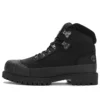 Heritage Rubber-toe Hiking Boots “Monochrome Black”