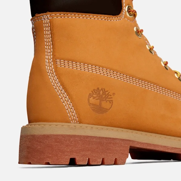 Junior Timberland® Premium 6-Inch Waterproof Boots – Wheat Junior Timberland® Premium 6-Inch Waterproof Boots – Wheat