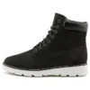 Keely Field 6 inch Wide-Fit Hiking Boots “Black Nubuck”