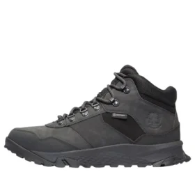 Lincoln Peak Mid Lace-Up Waterproof Hiking “Black”